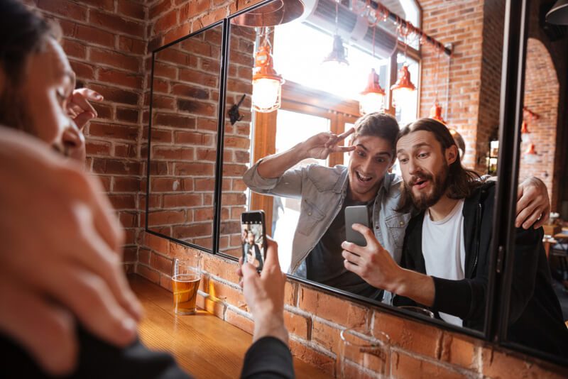 Crie vídeos de bastidores