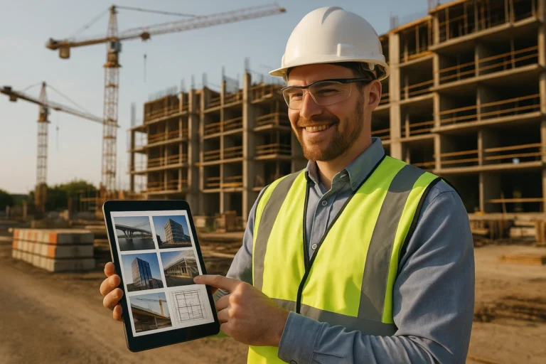 Como engenheiros civis conquistam projetos usando portfólio digital