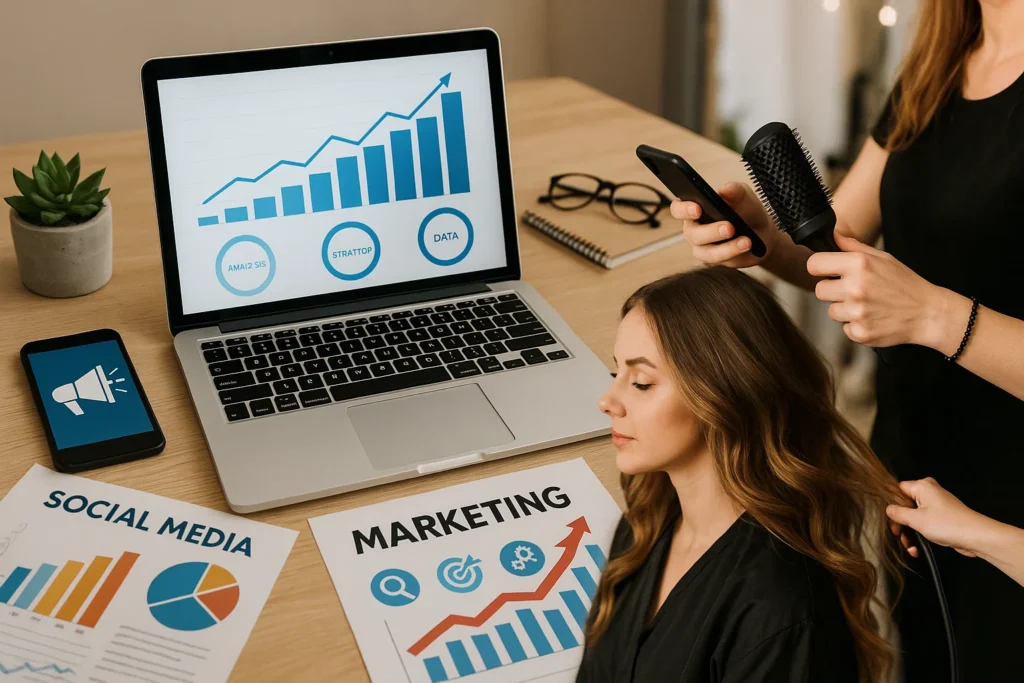 Marketing digital para salões de beleza
