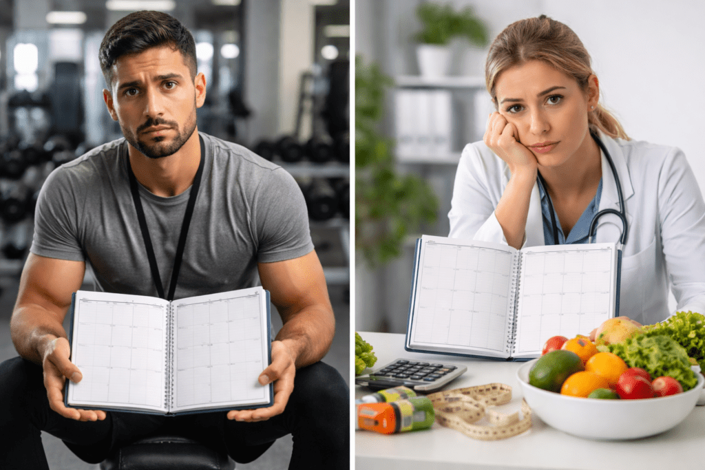 Por que academias, personal trainers e nutricionistas não conseguem manter agenda cheia
