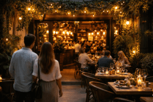 restaurante ser escolhido antes do cardápio