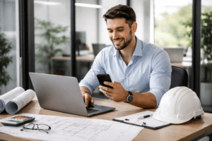 Descubra como engenheiro civil pode conseguir clientes sem depender só de indicação usando Google, conteúdo estratégico e presença digital.