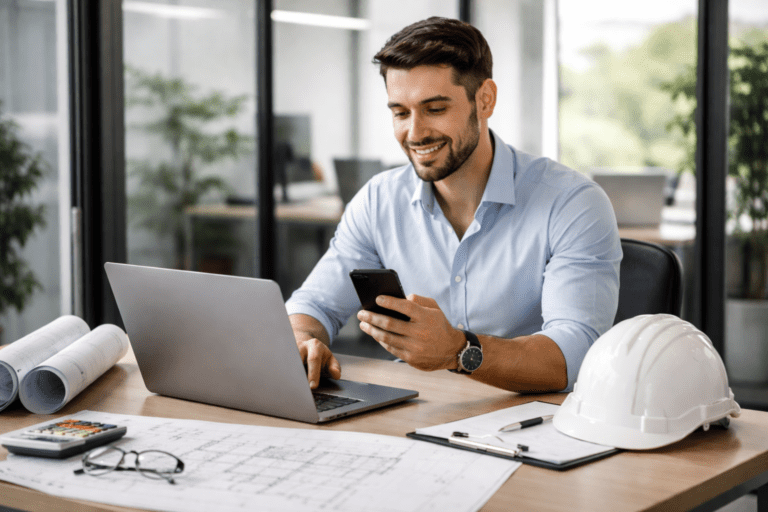Descubra como engenheiro civil pode conseguir clientes sem depender só de indicação usando Google, conteúdo estratégico e presença digital.
