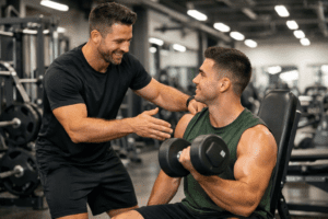 agenda cheia personal trainer academia alunos