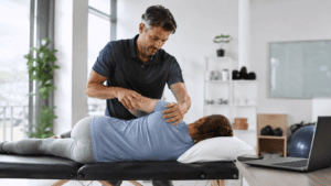 clínica de fisioterapia no Google